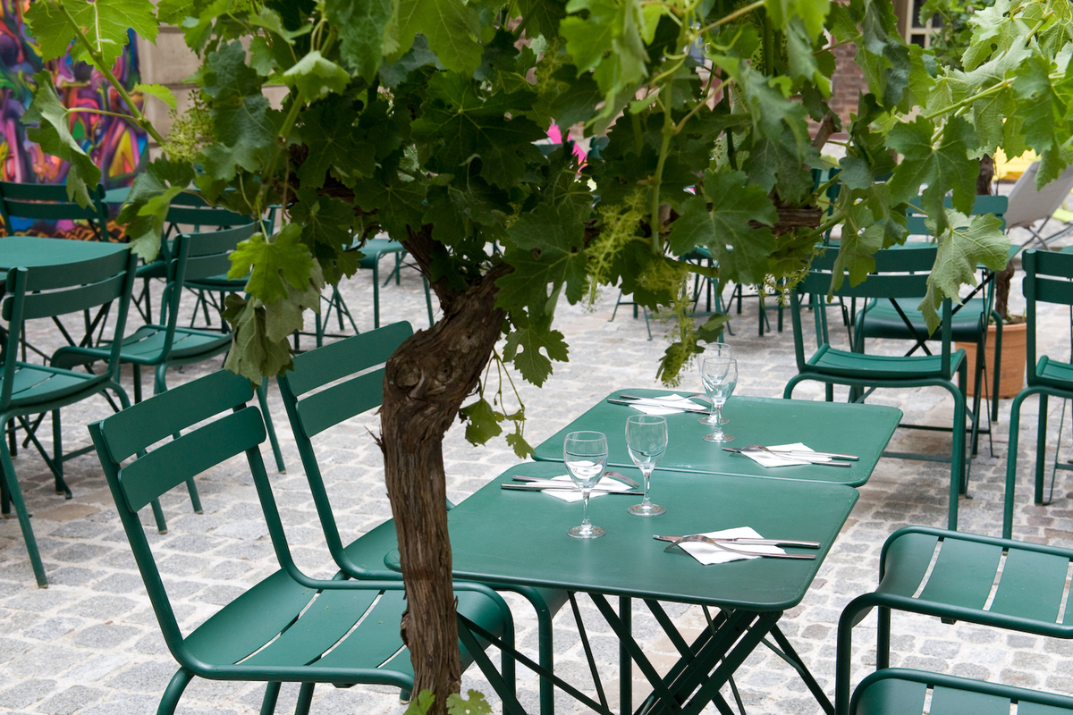 Café Cour Terrasse éphémère Paris Marais 2015 Café Cour Terrasse éphémère Paris Marais 2015