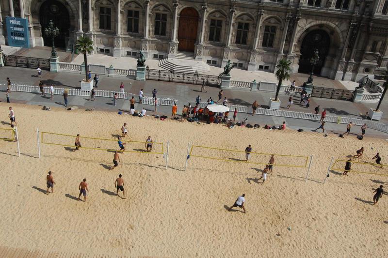 paris plages 2015 activités sport