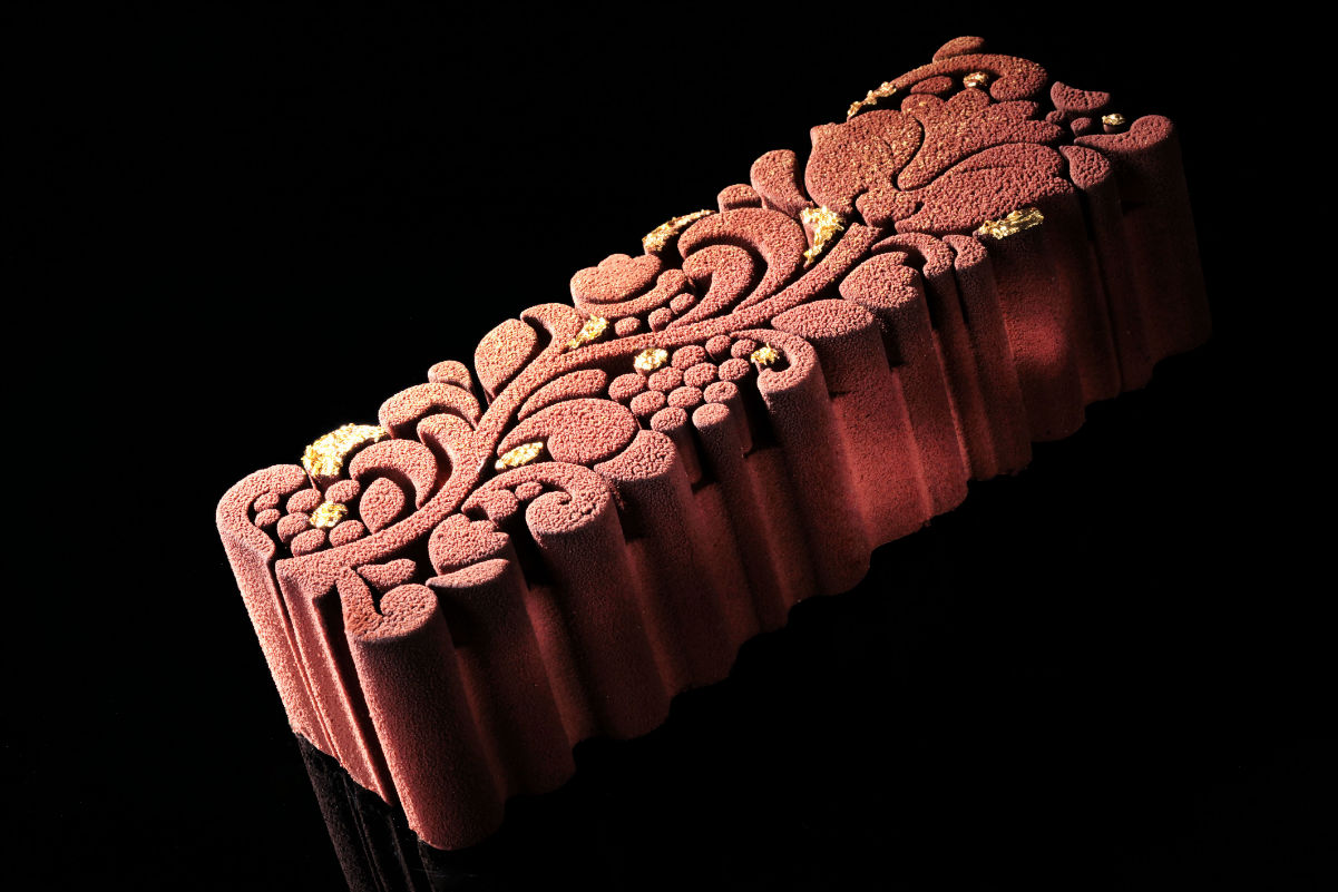bûche de Noël Café Pouchkine