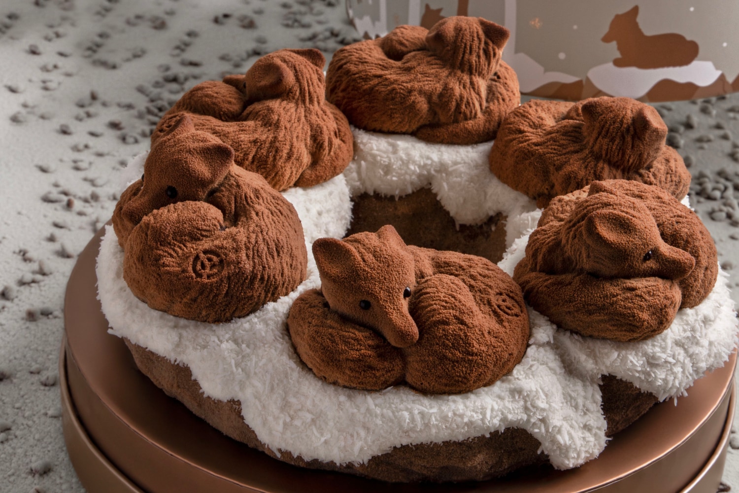 bûche de Noël Yann Couvreur