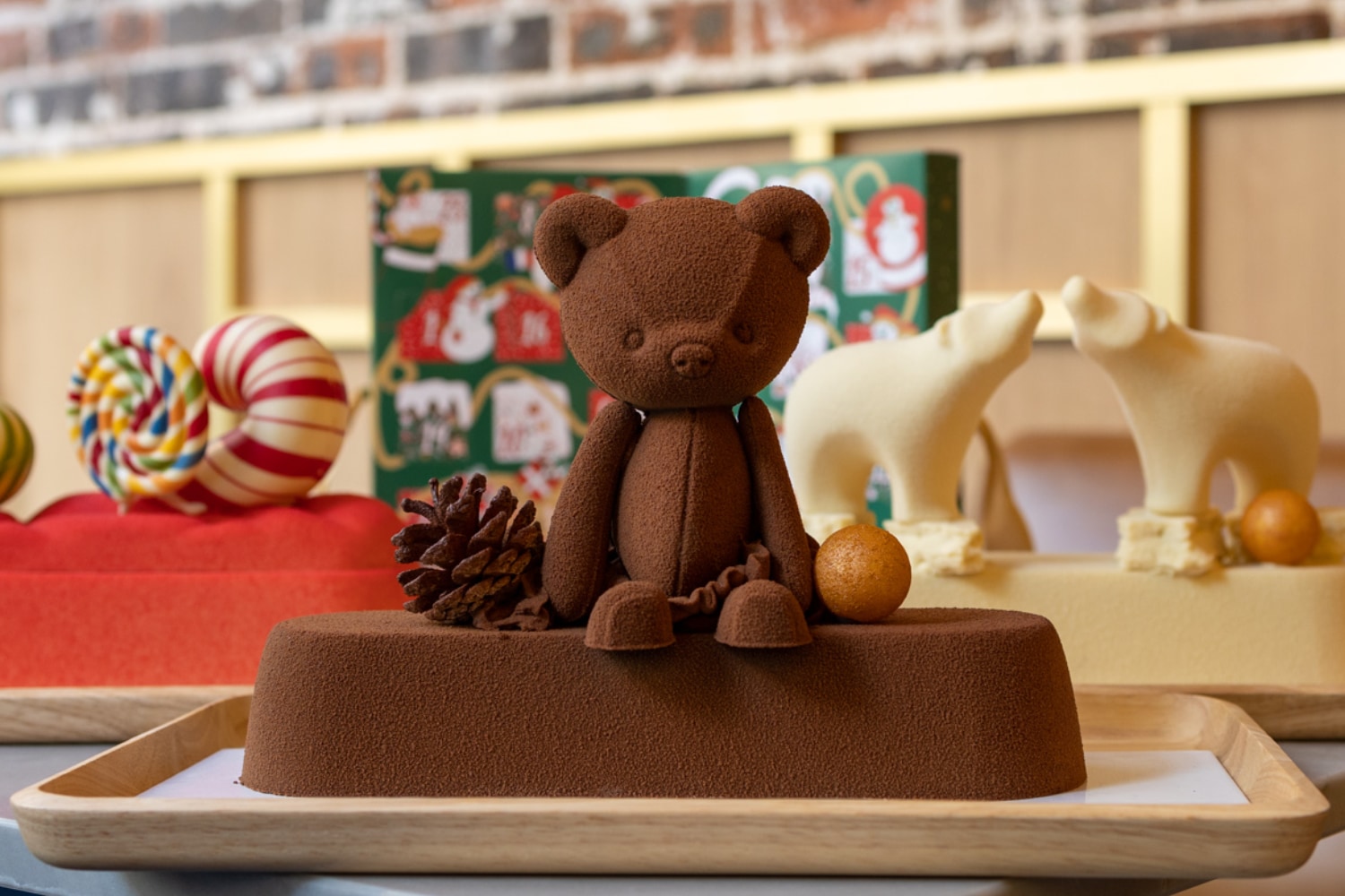 Bûche de Noël Christophe Adam L'Éclair de Génie
