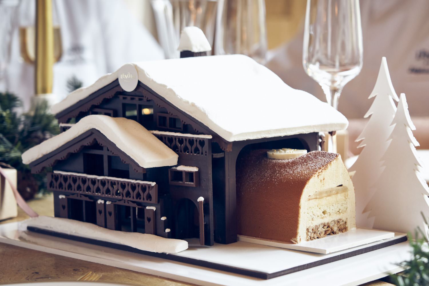 bûches de Noël Lenôtre