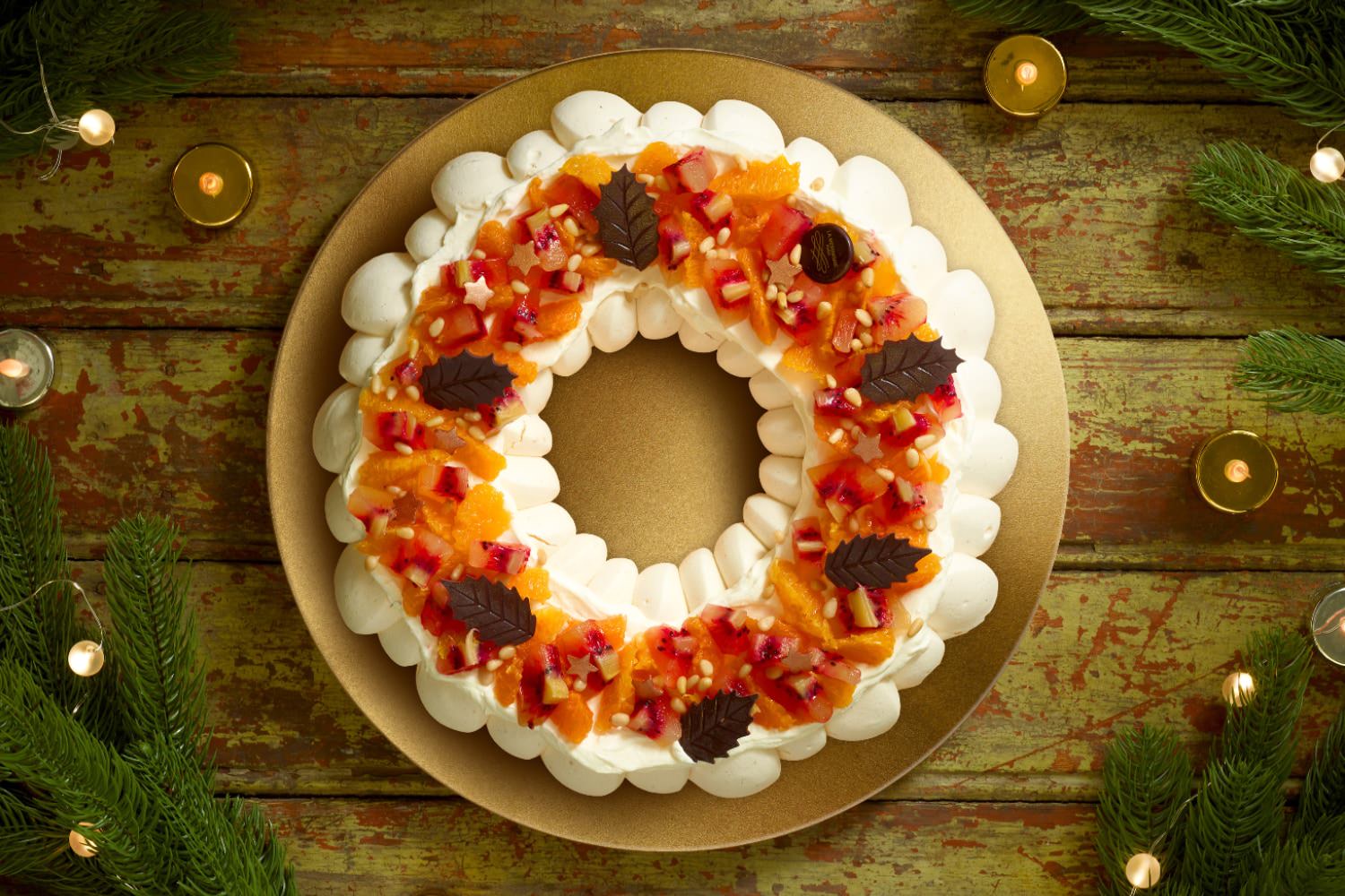 bûche de Noël Meringaie