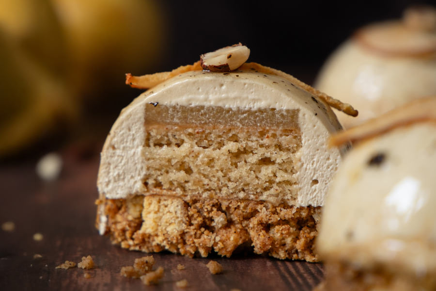 bûche de Noël La Mauvaise Herbe